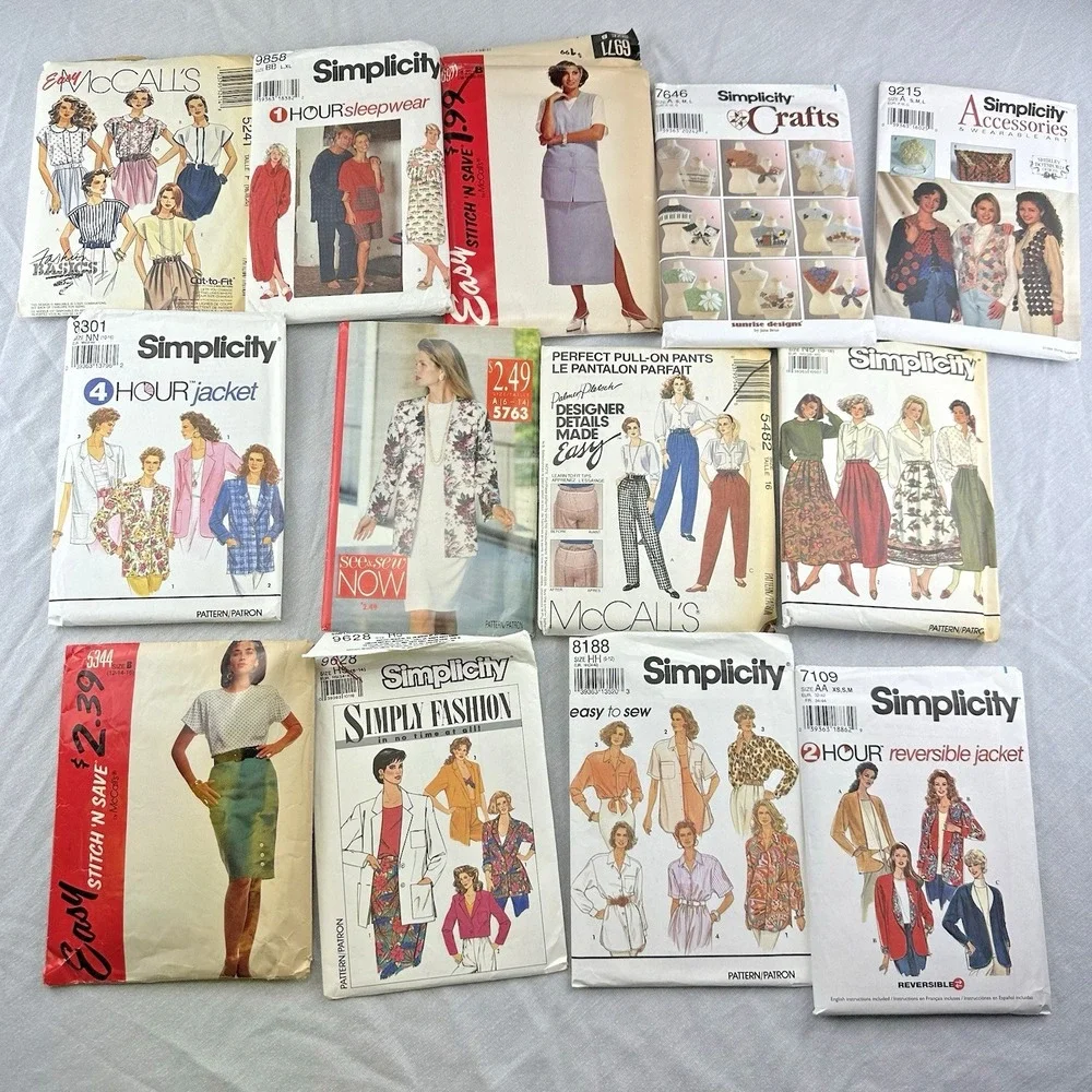 Simplicity, Mccalls, Butterick this lot