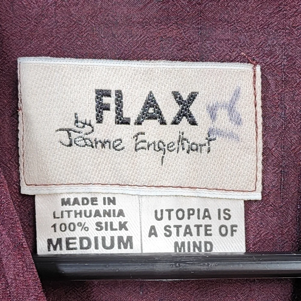 Flax front jeanne top