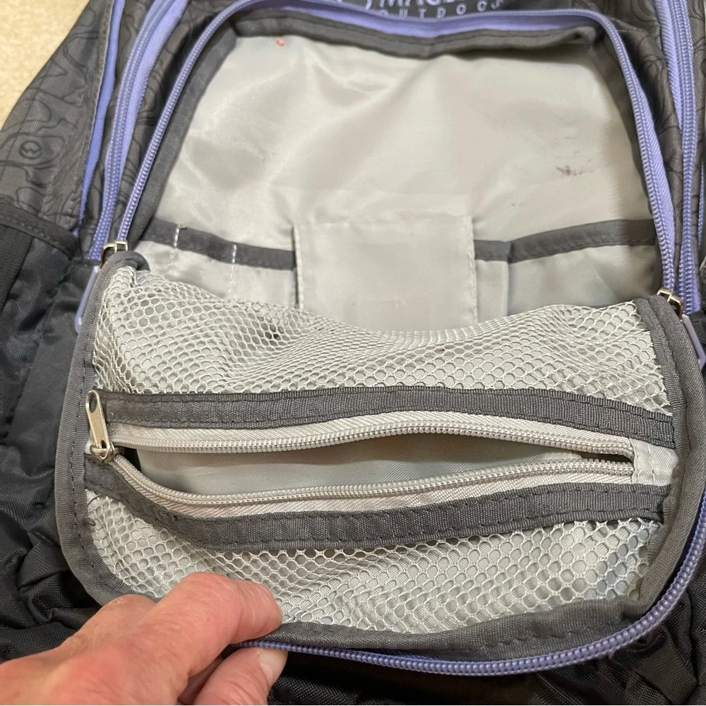Magellan Outdoors Grey Backpack Multi-Pocket