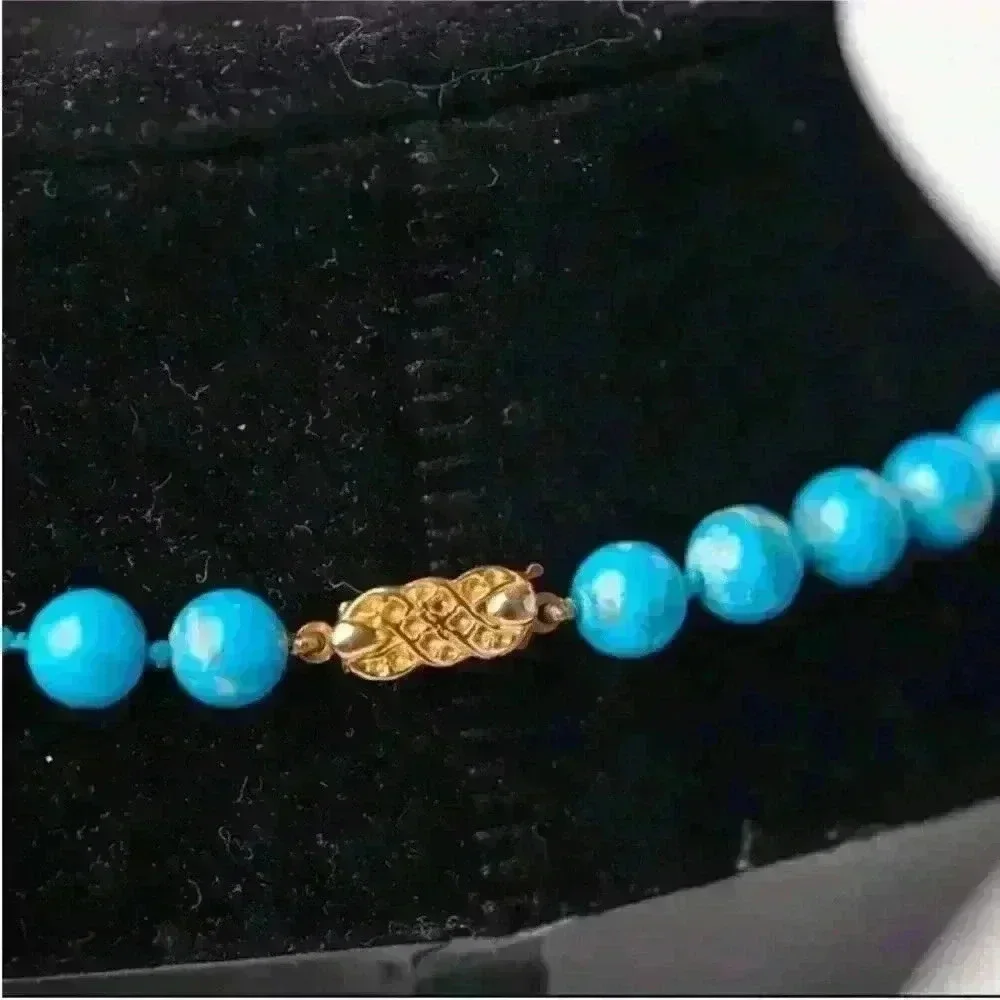 N/A turquoise howlite