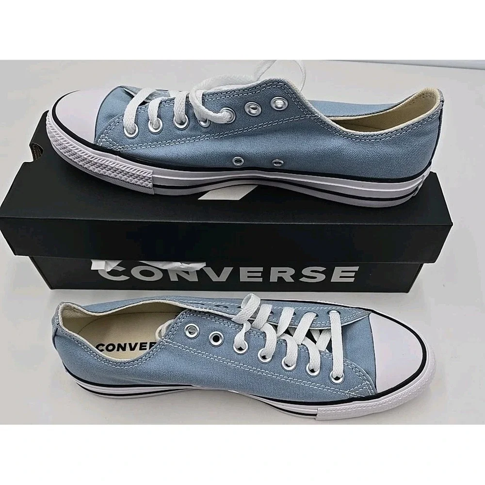 NIB Converse Chuck Taylor All Star OX Sneaker, 162116F Washed‎ Denim