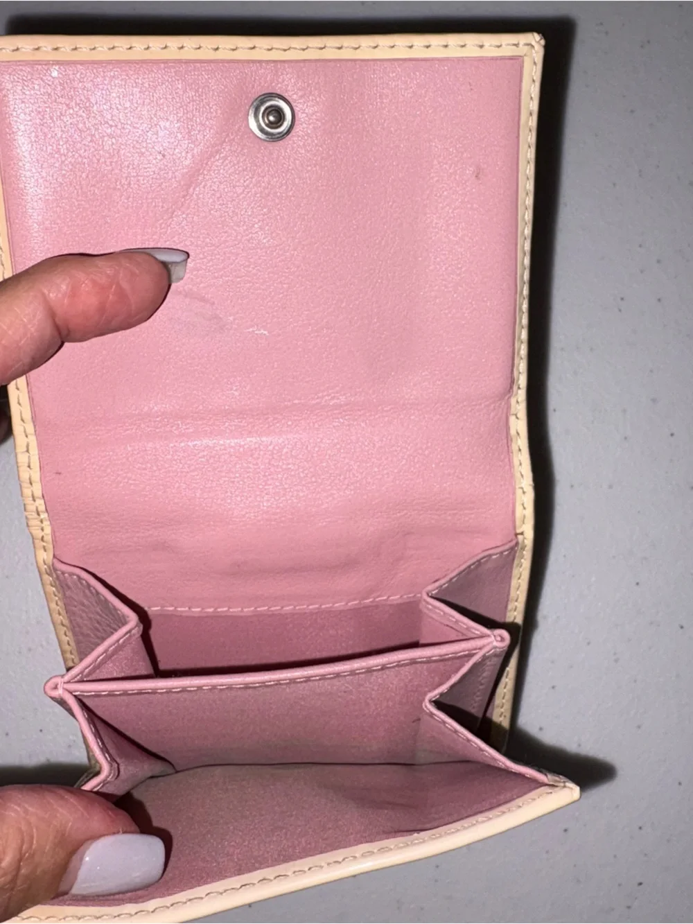 AUTHENTIC WITH COA Christian Dior Trotter bifold wallet from the early 2000s