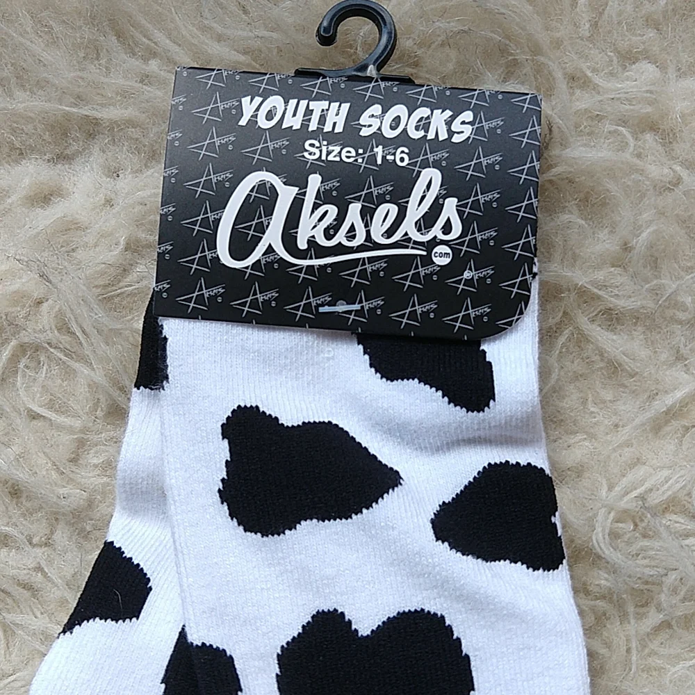 Aksels cow print