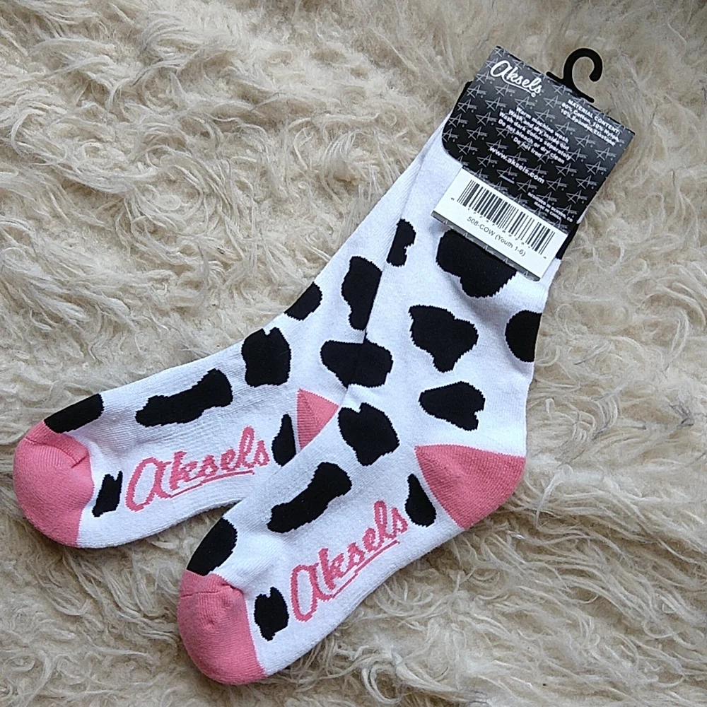Aksels cow print