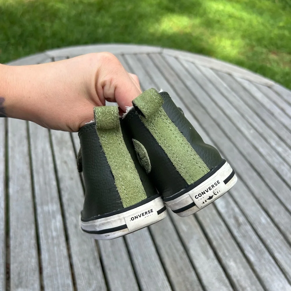 Converse high as green