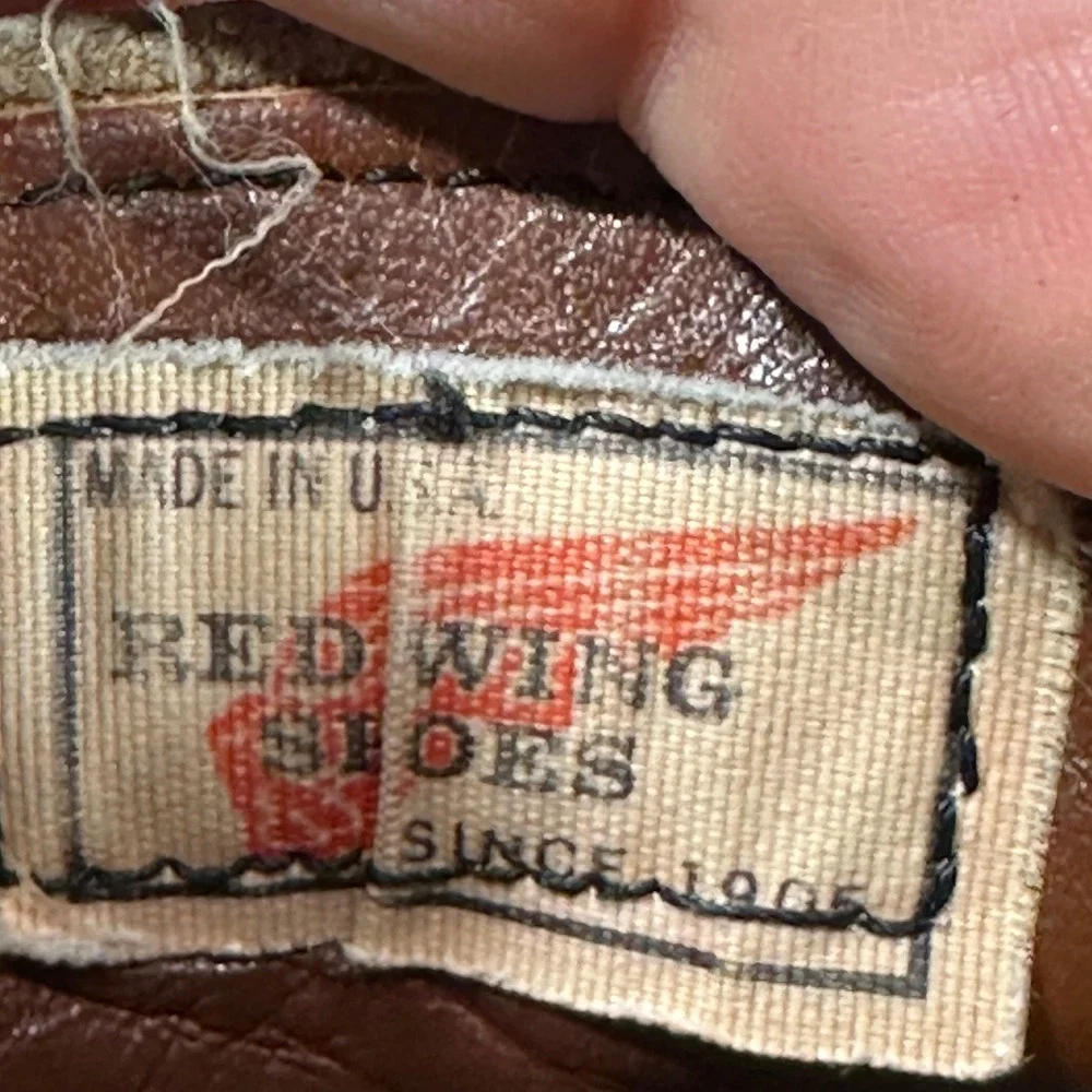 Red Wing Shoes vintage 1980