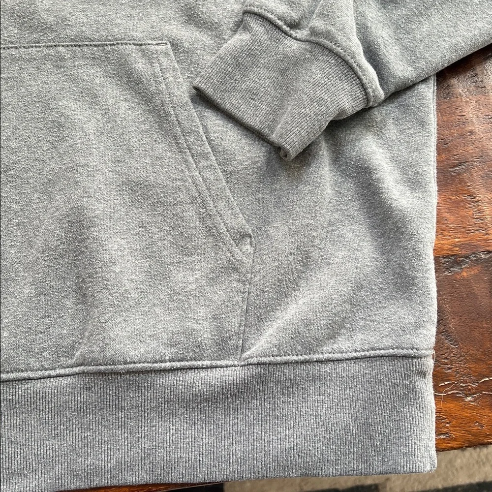 The North Face Front Graphic Never Stop Exploring Logo Hoodie Grey Men's XL