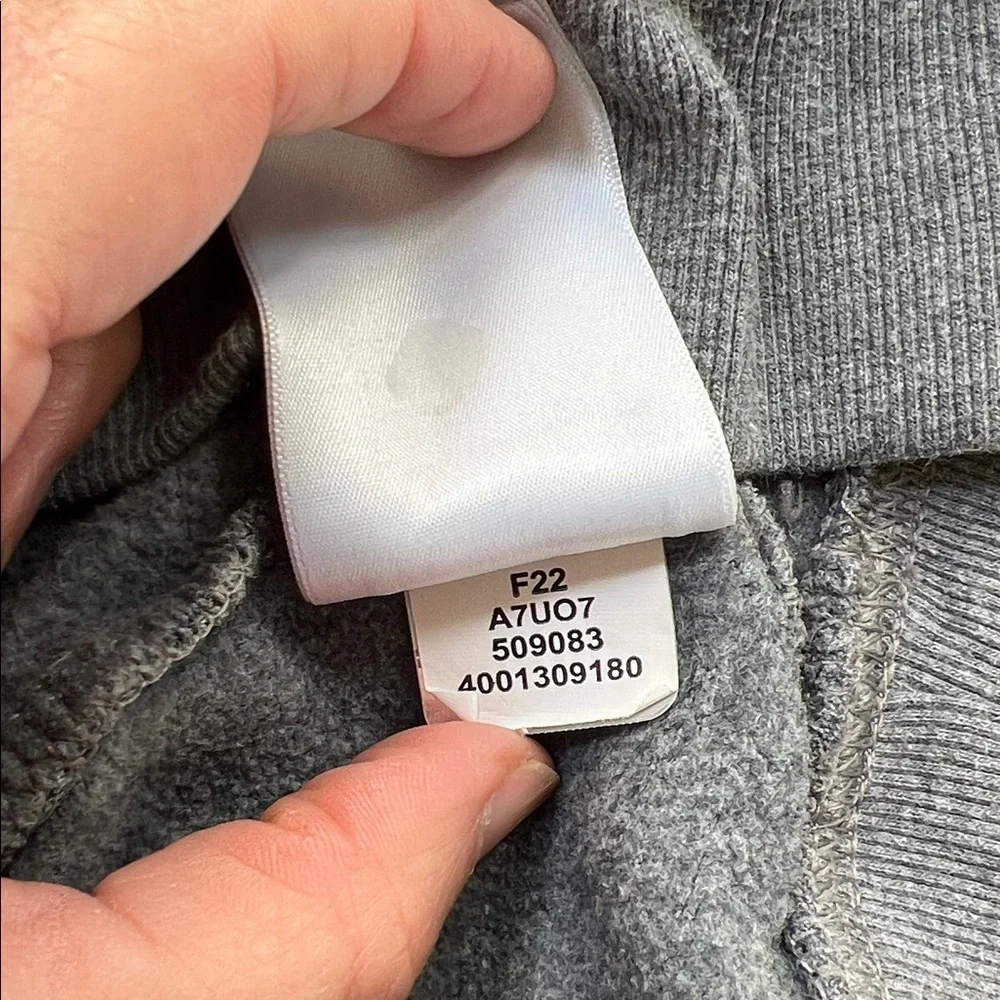 The North Face Front Graphic Never Stop Exploring Logo Hoodie Grey Men's XL