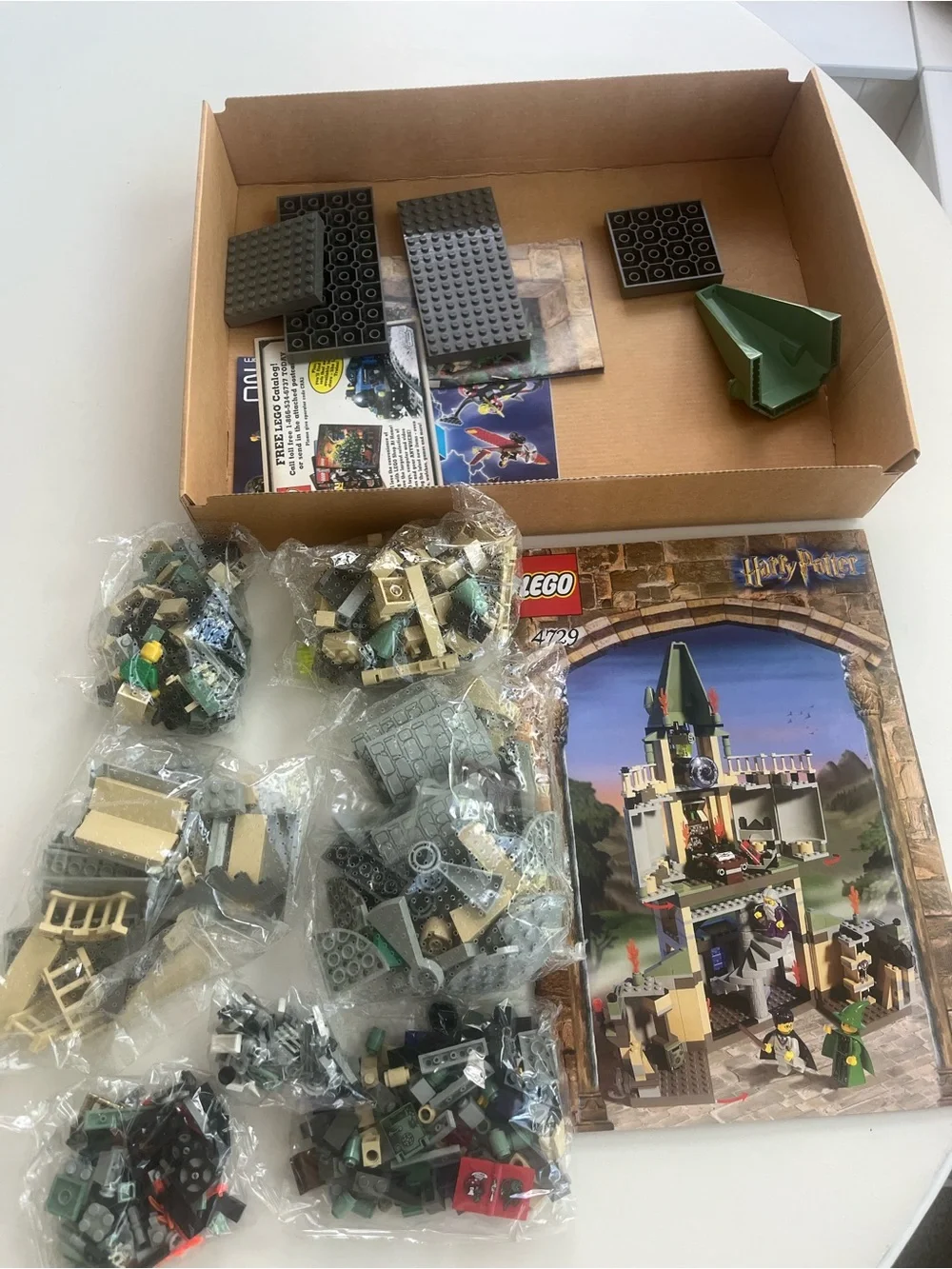 Lego all opened*