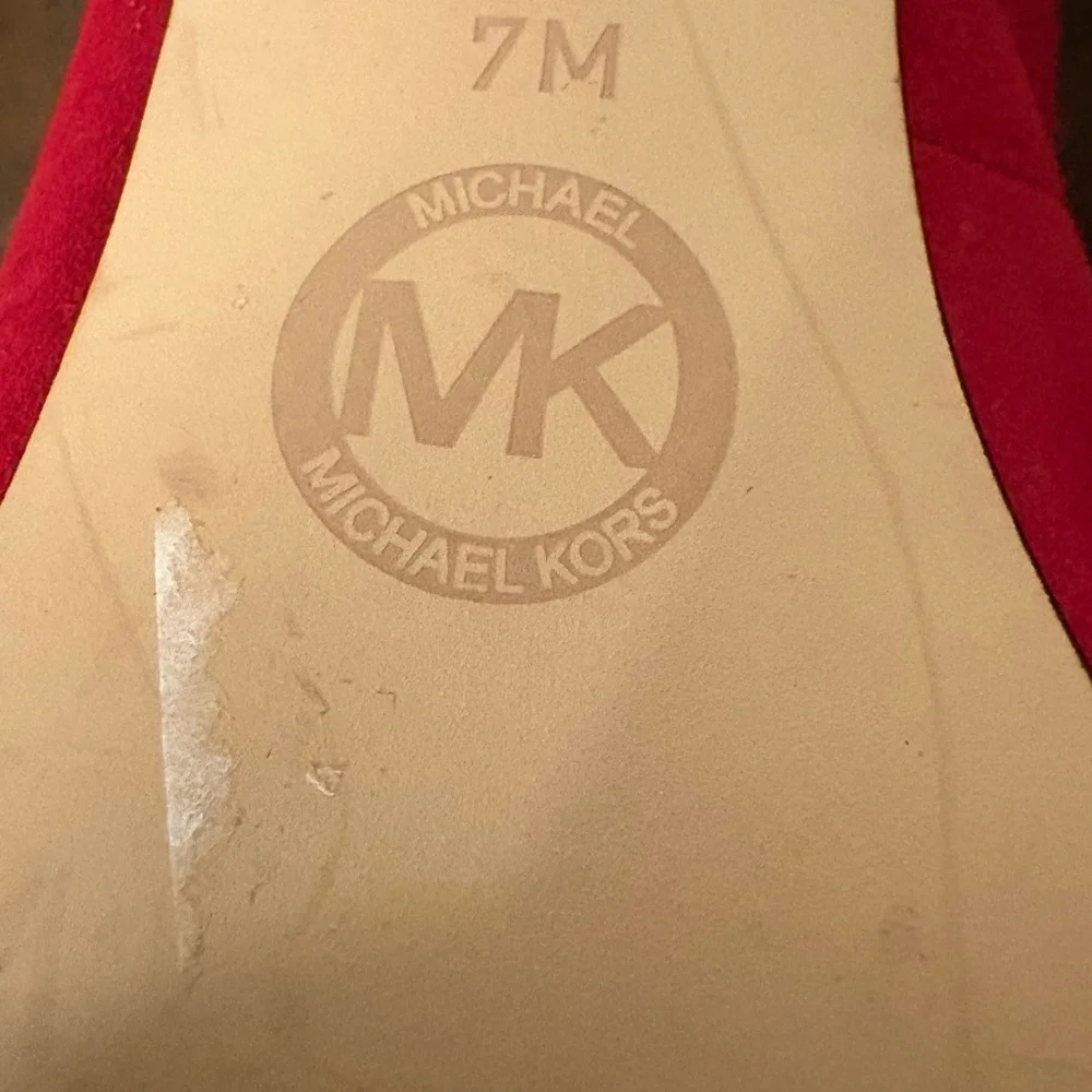Michael Kors accents red