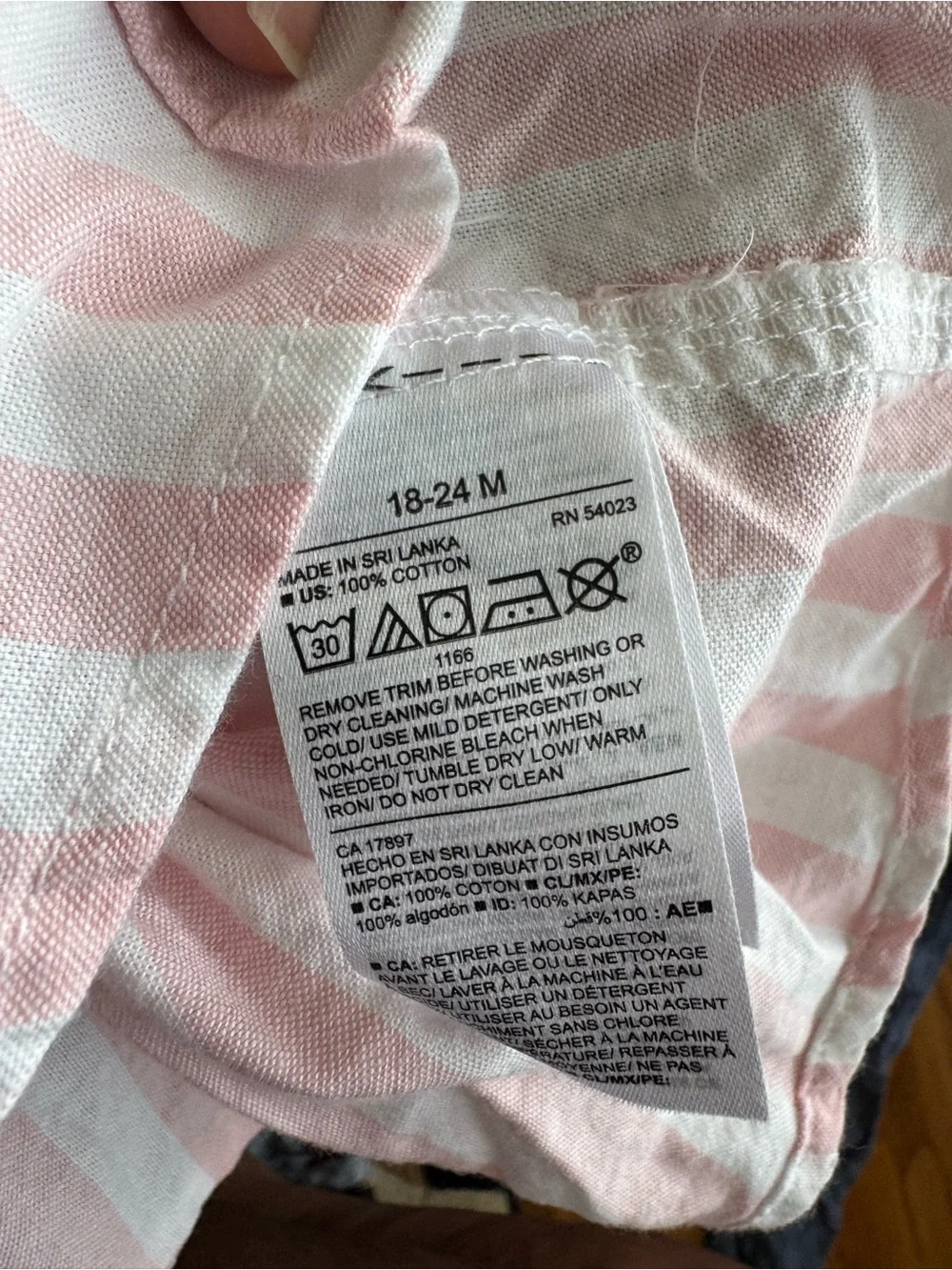 Old Navy gray pink