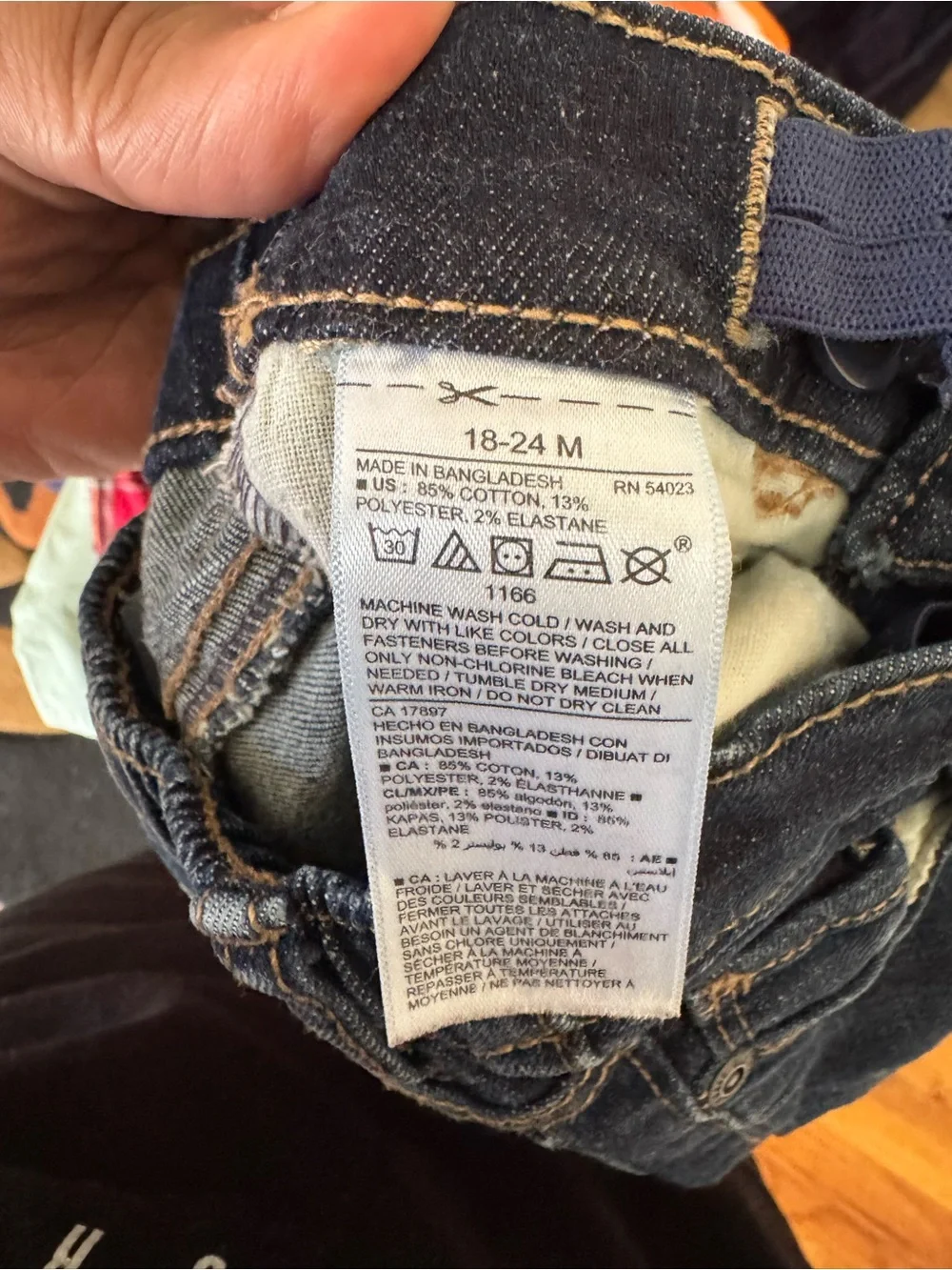 Old Navy toddler blue skinny