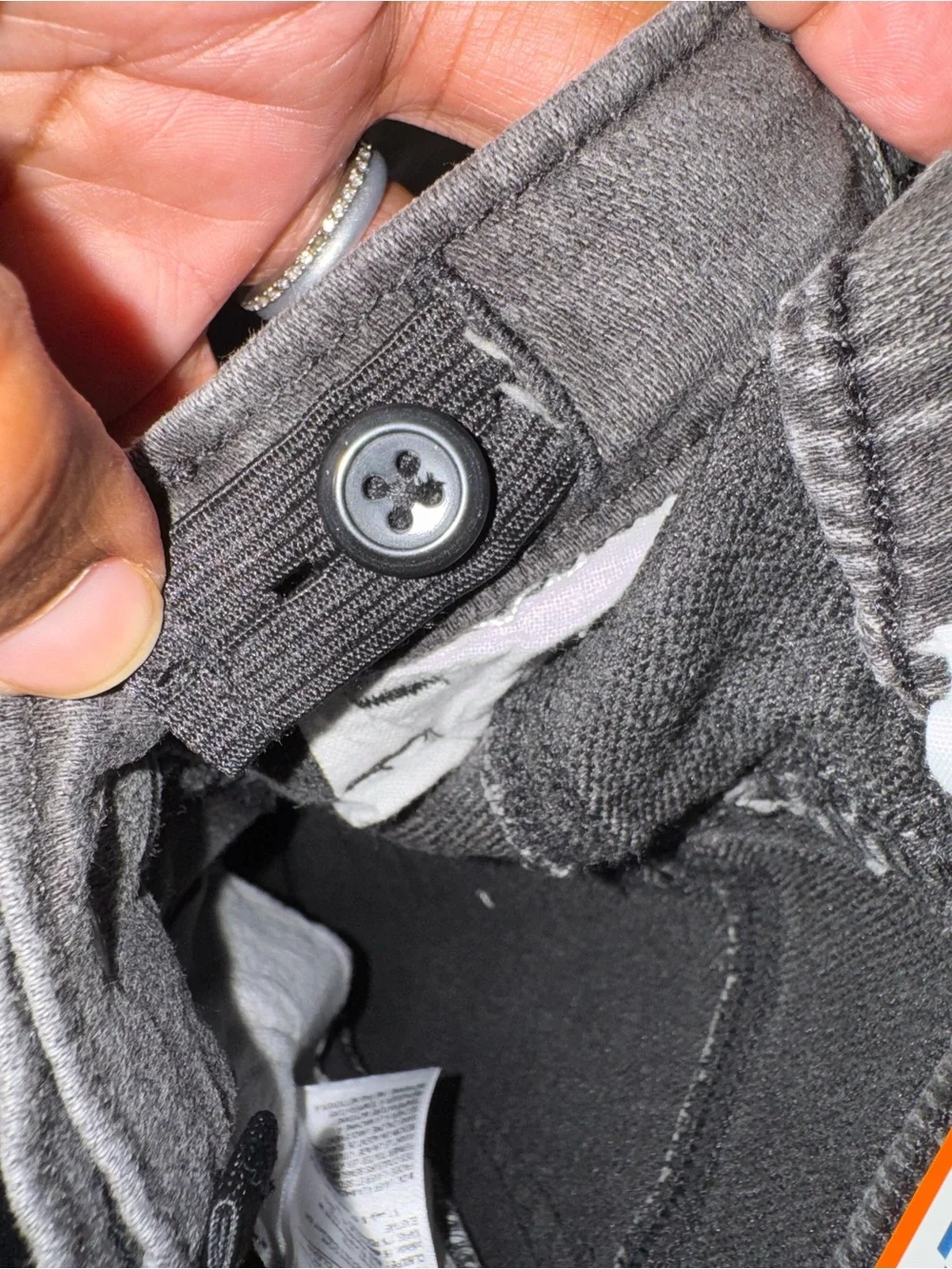 Old Navy cotton wash gray