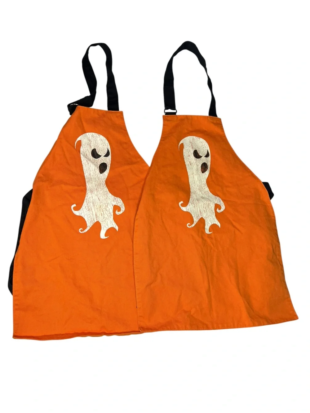 Old Navy Halloween Ghost Aprons for Children Lot of 2
