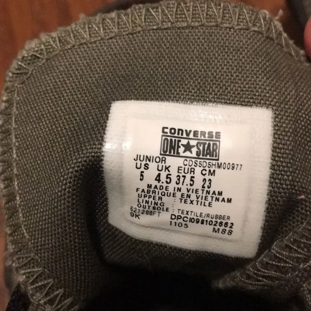 Converse pre owned