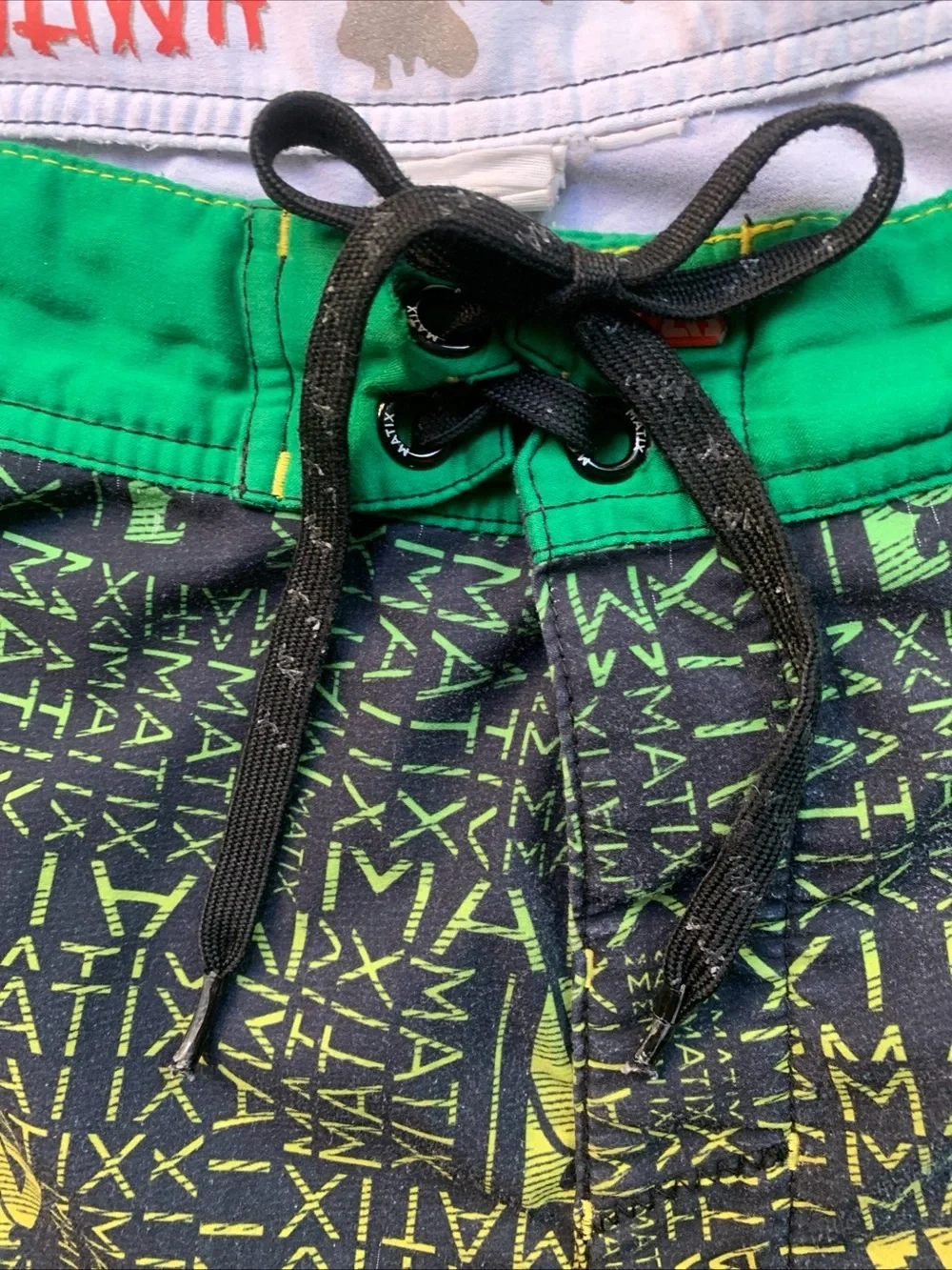 Matix The Ninja Board Shorts Men's 38 Typebreaker Y2K Streetwear Skate Surf Vtg