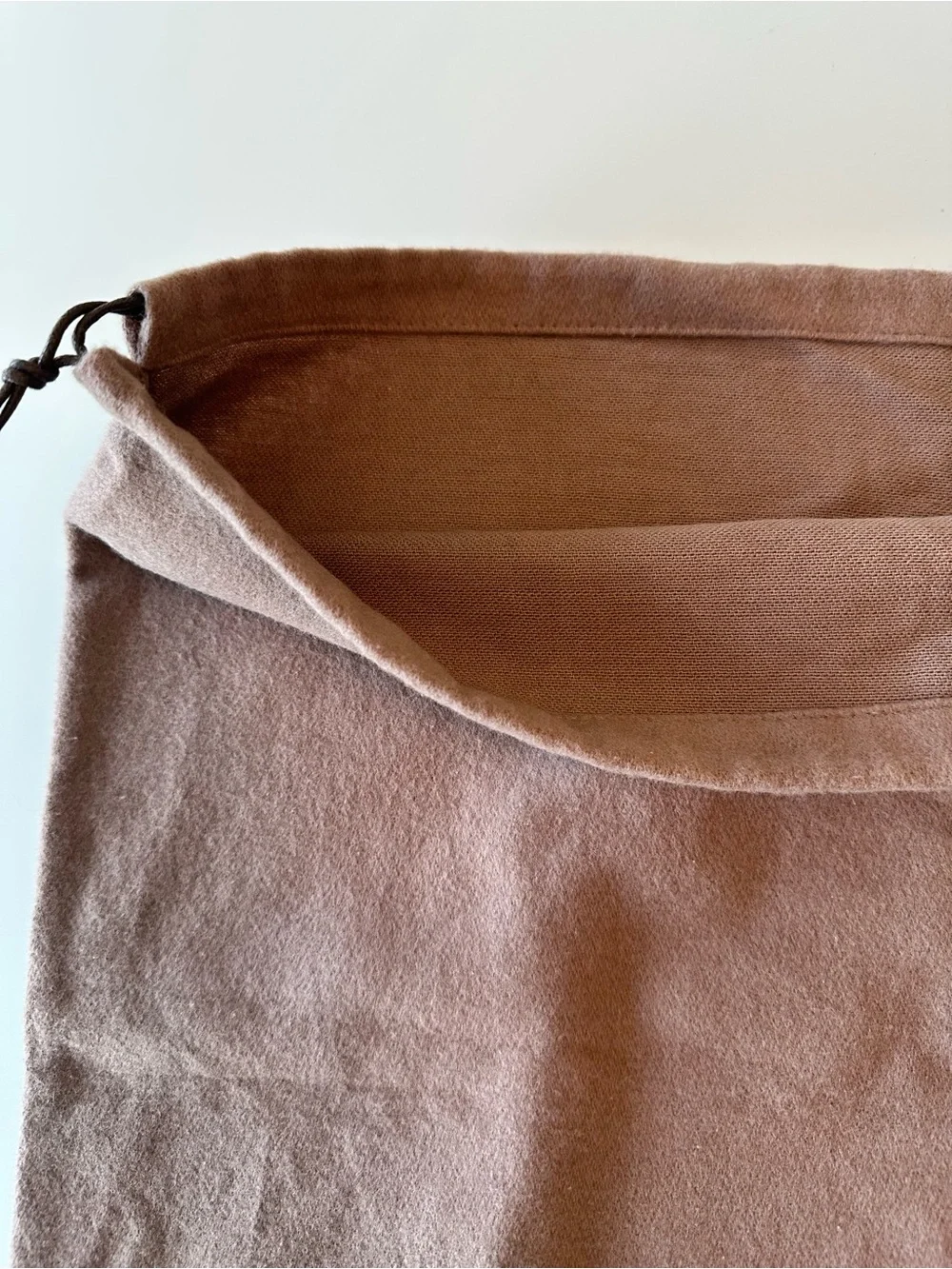 Bottega Veneta Tan Handbag Dust Bag with Drawstring