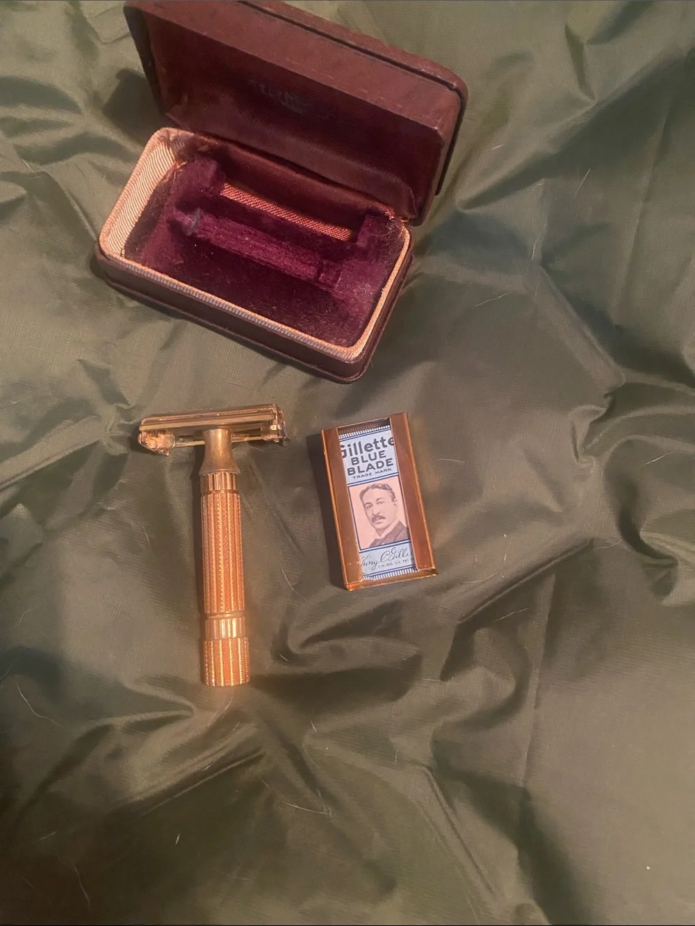 gillette gold tone