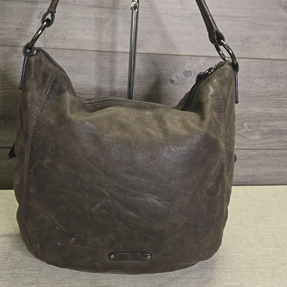 Frye and Co. Brown Studded Leather Women's Bag