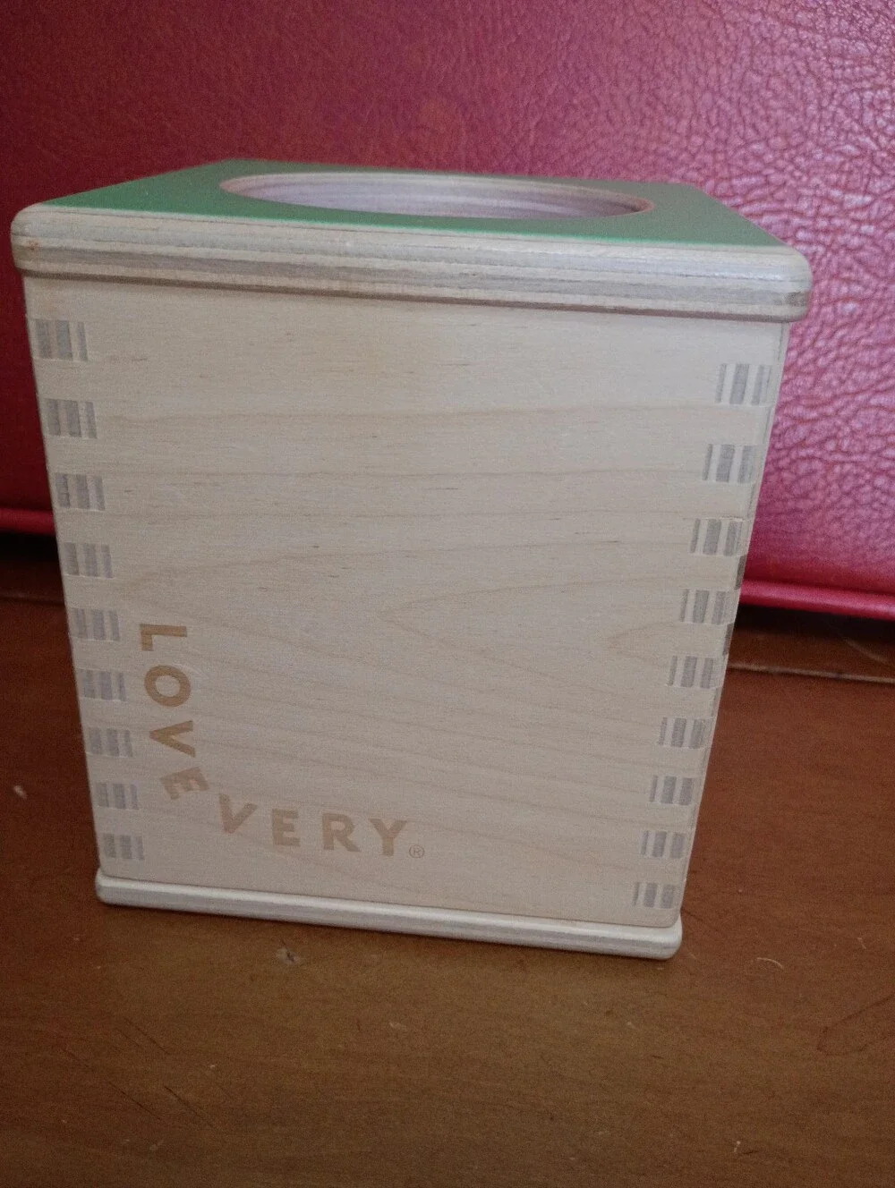 Lovevery Magic Wooden Tissue Box Montessori Baby Toy
