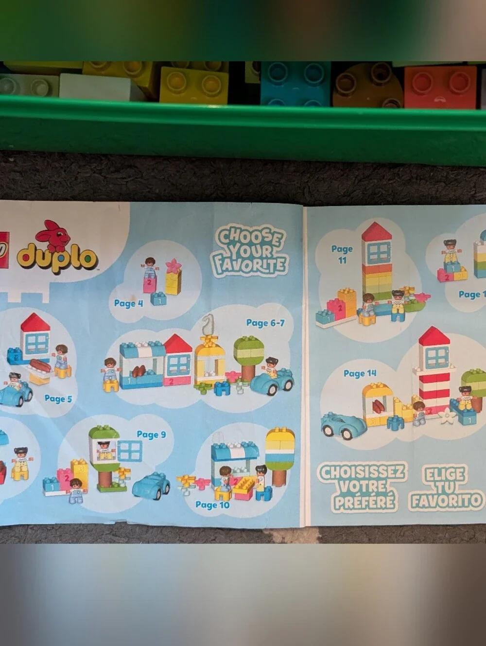 Lego includes block ideas