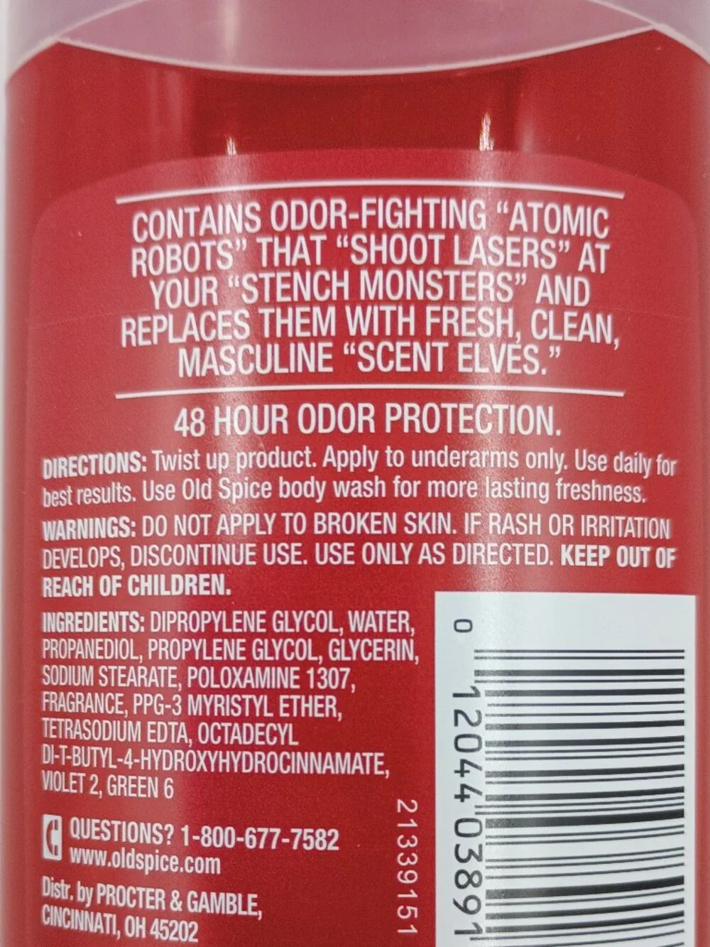 Old Spice pack old
