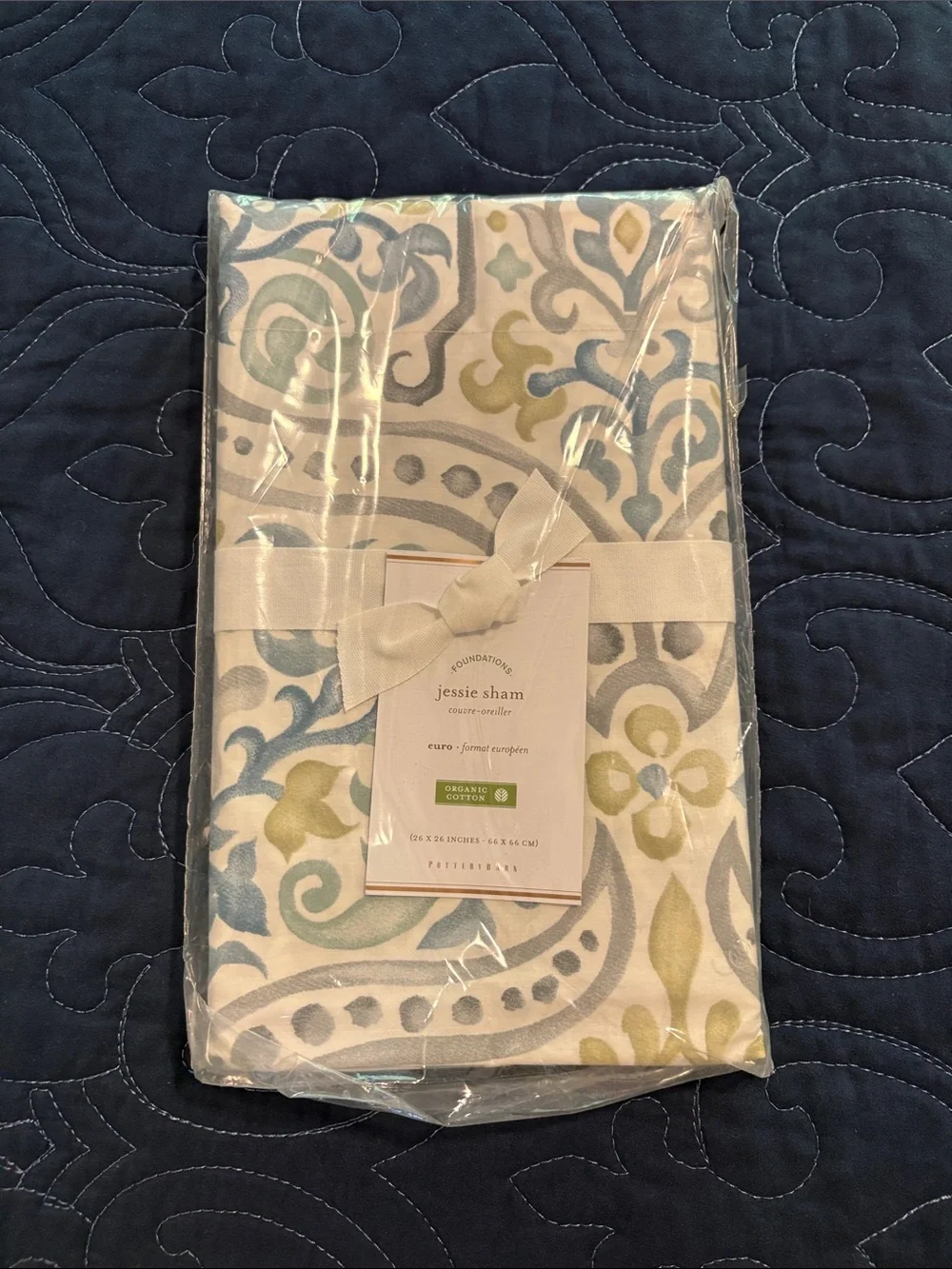 Pottery Barn deep navy