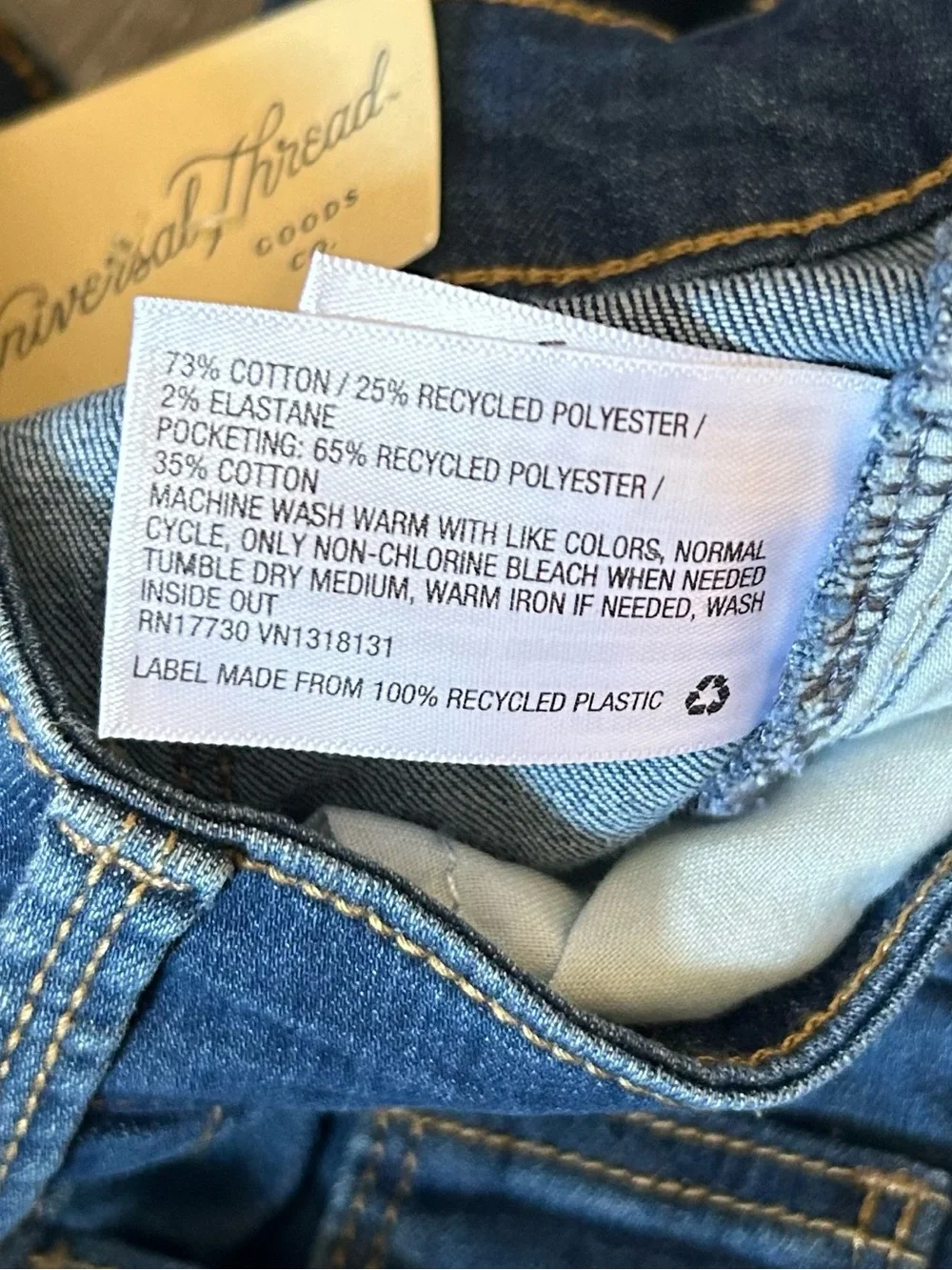 Universal Thread thread size