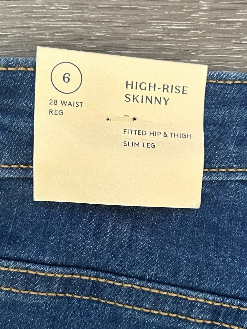 Universal Thread skinny rise thread
