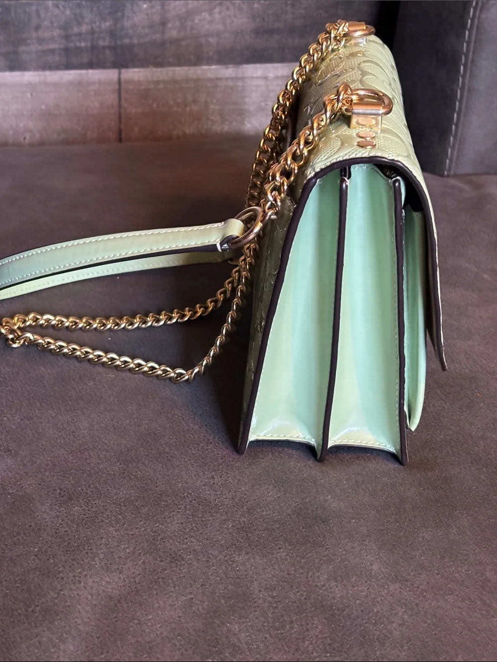 Coach pearlized signature