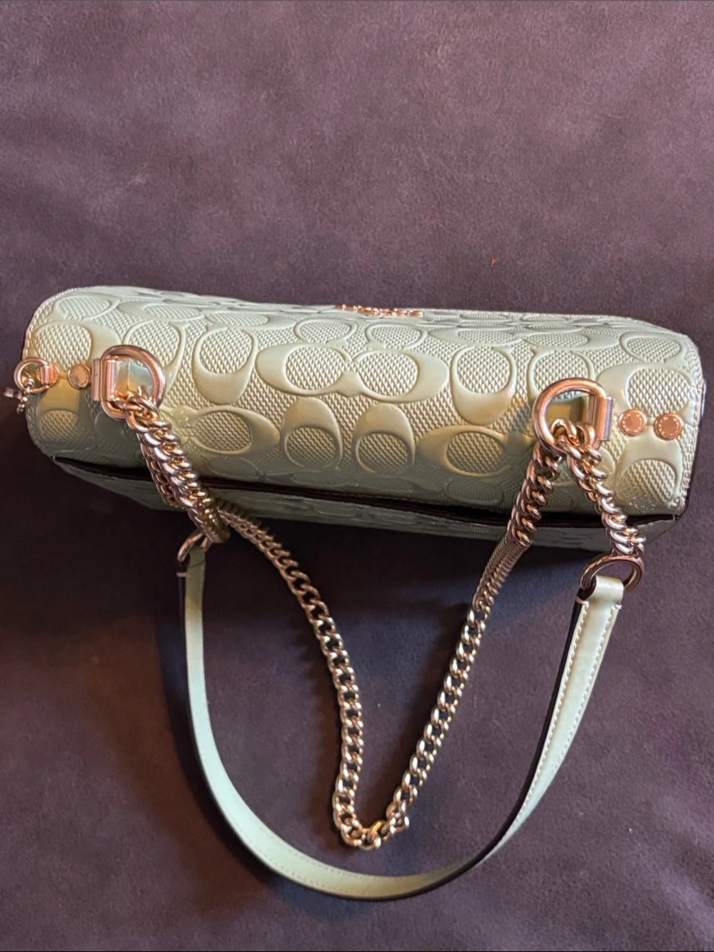 Coach pearlized signature