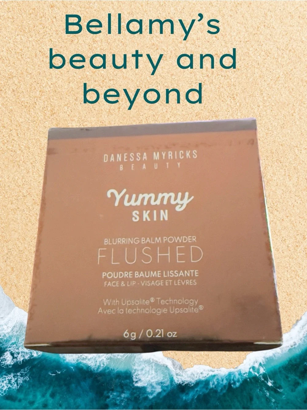 Danessa Myricks Yummy Skin Blurring Balm Powder Flushed Dancing Queen NIB