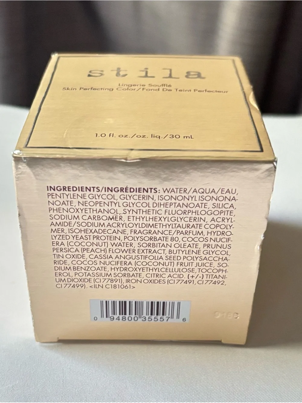 Stila Lingerie Souffle Skin Perfecting Color Shade 7.0 , 1 Oz Sealed