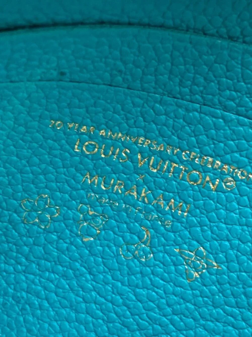 LOUIS VUITTON LV x TM Portofoil Noah Compact M13801 Kabila blue Coin Case