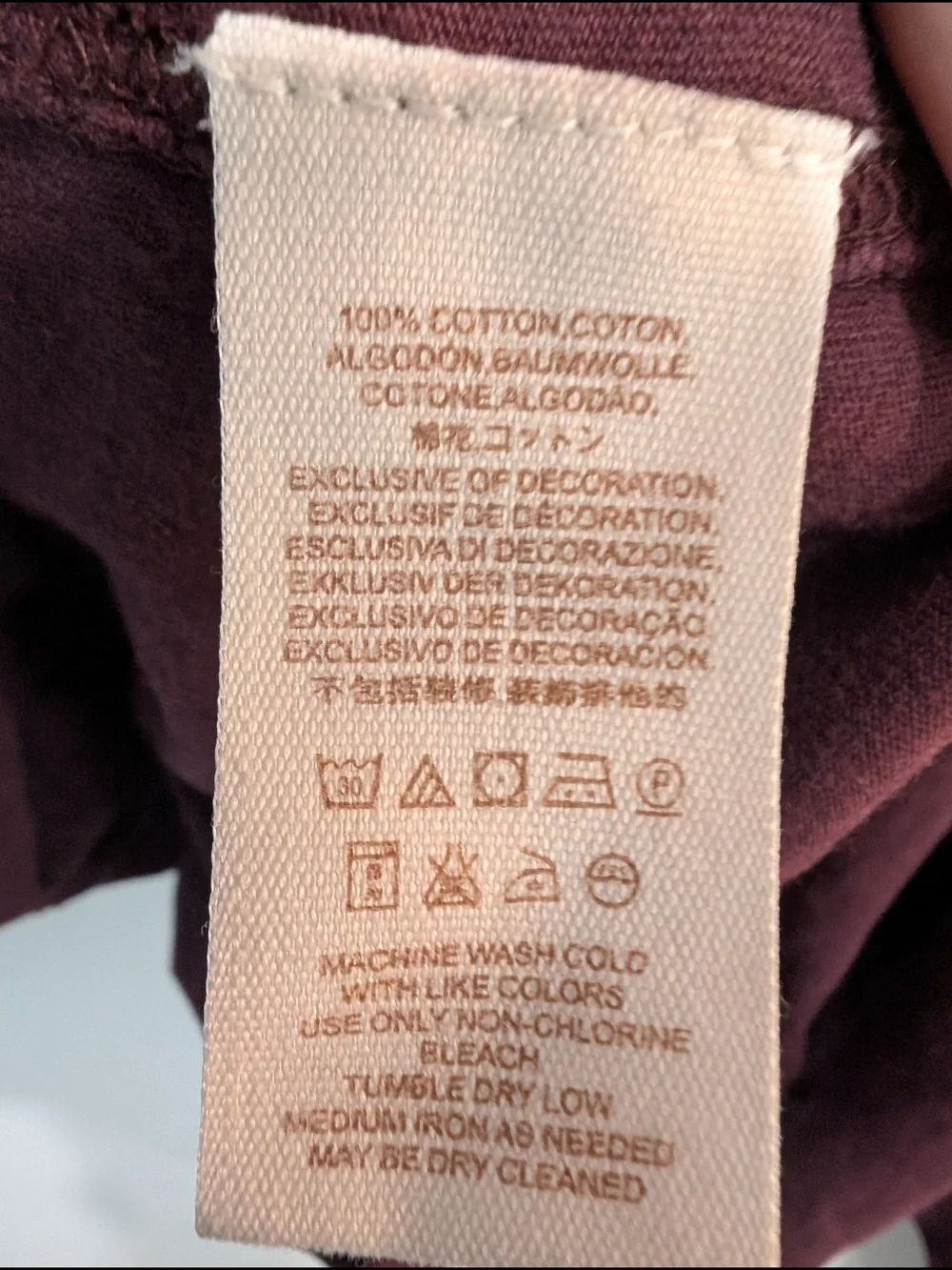 Free People 100% cotton