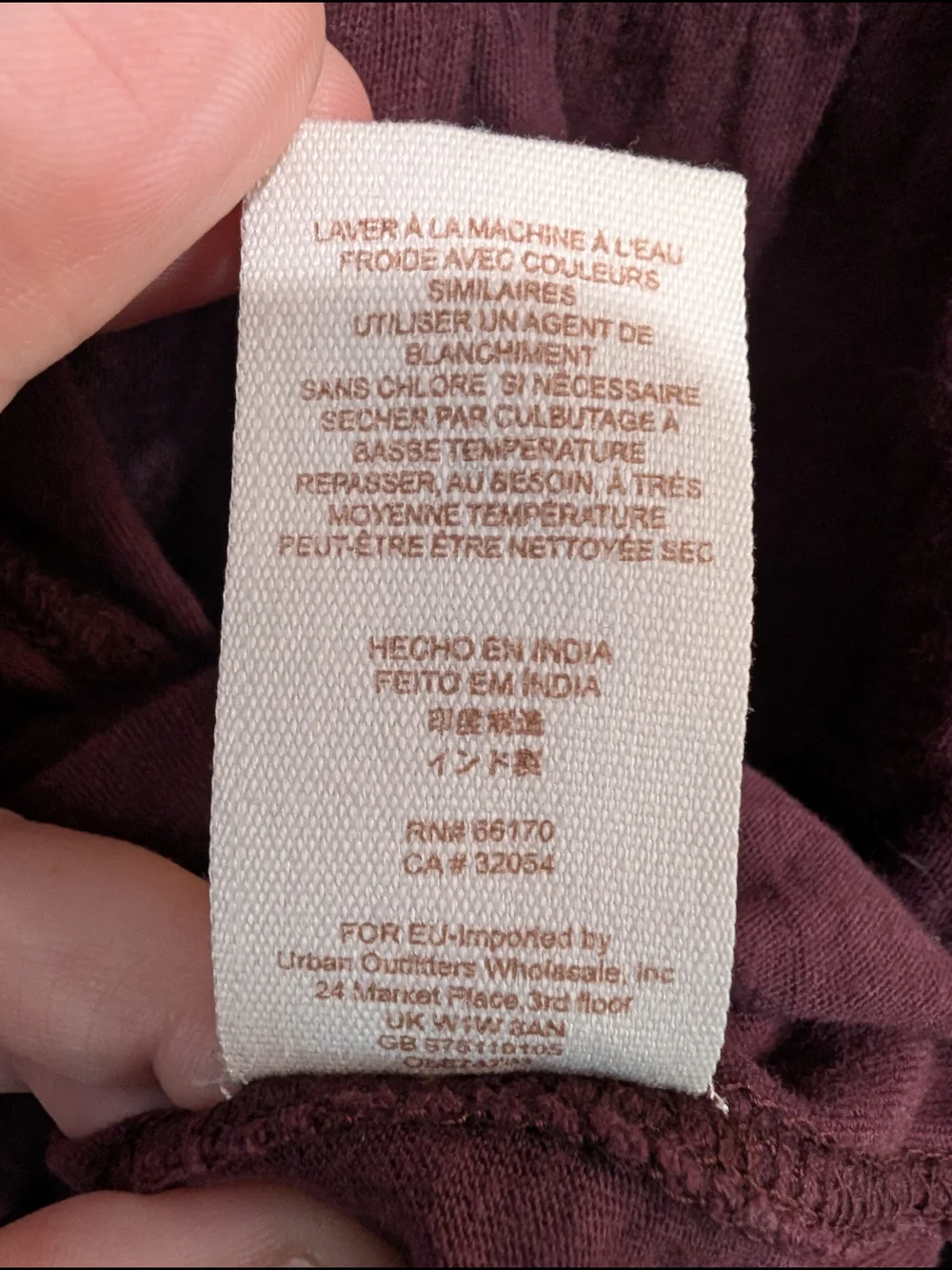 Free People 100% cotton