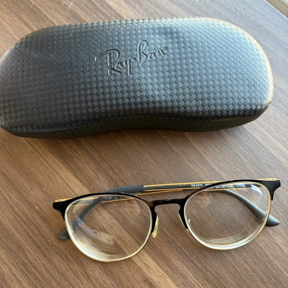 Ray-Ban these eyeglasses
