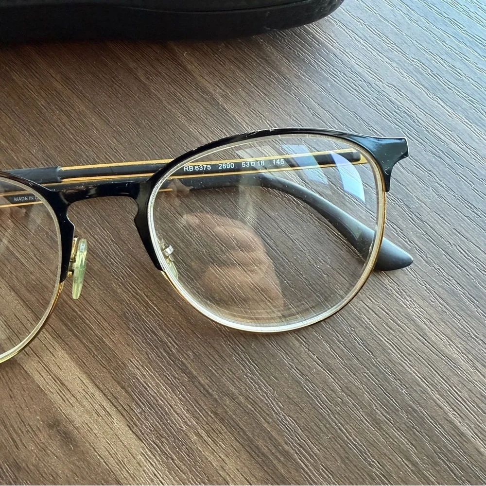 Ray-Ban these eyeglasses