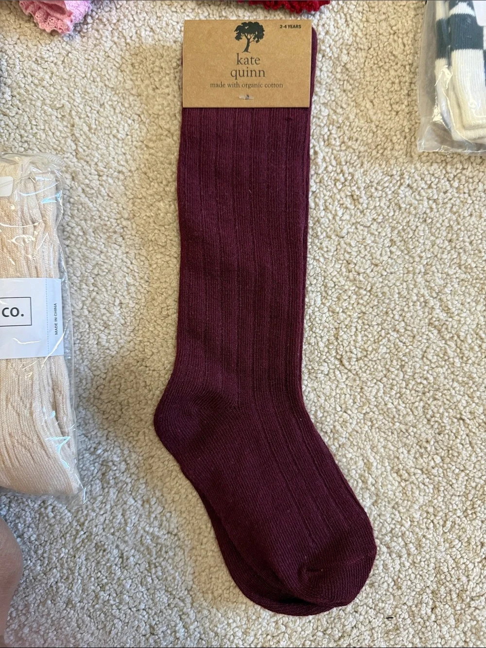 NWT Girls’ Socks + Tight Bundle