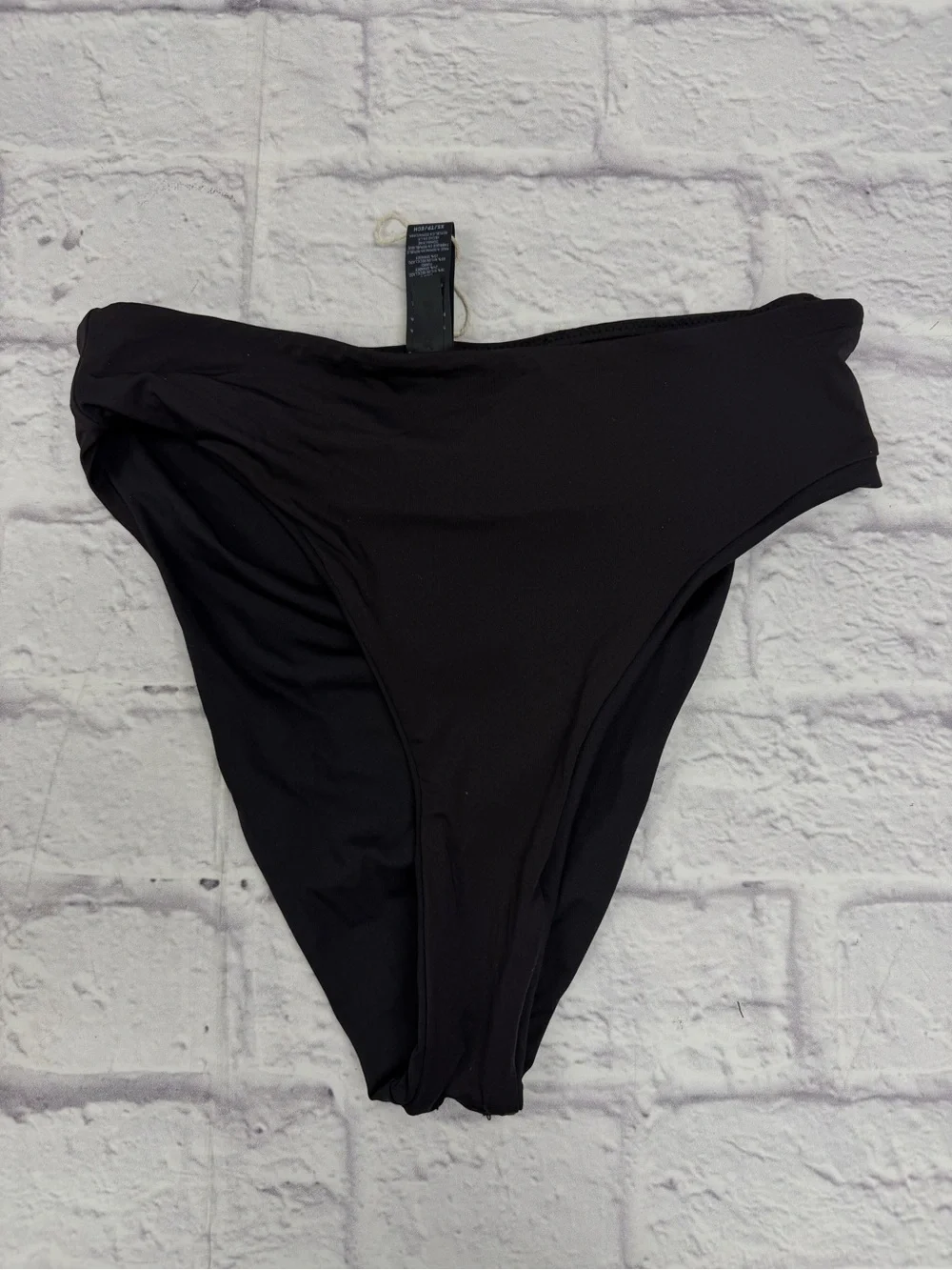 SKIMS Black Swim Bikini Bottoms NWOT's Sz XS Beach Pool Resortwear Euro Summer