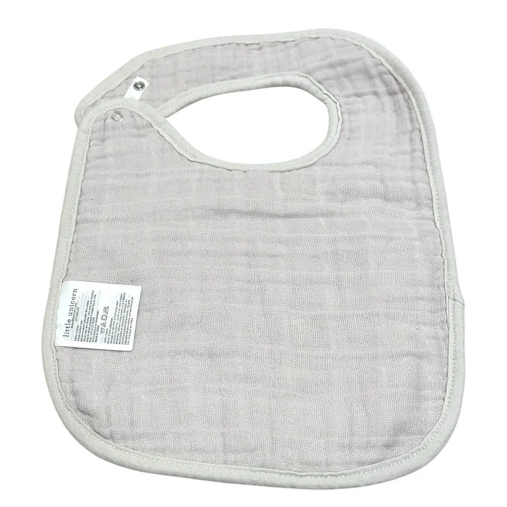 Little Unicorn Watercolor Roses Cotton Muslin Gift Set Swaddle Bibs Burp Cloth