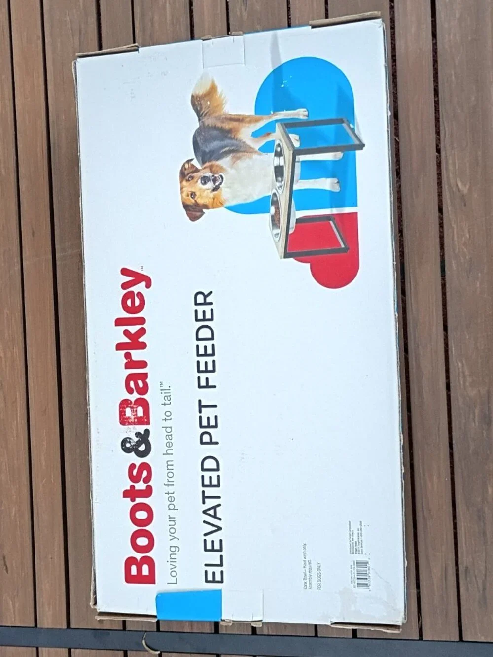 🐶BOOTS & BARKLEY~NIB Collapsible Elevated Feeder Double Dog Bowl 4 Cup capacity