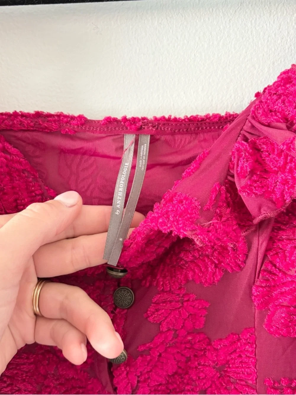 Anthropologie gently worn