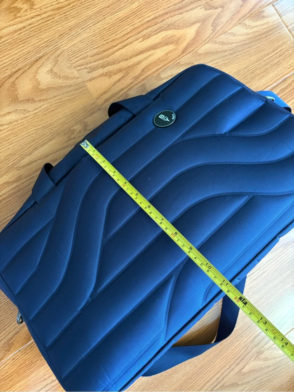 Brics Ulisse Navy Travel Bag with Shoulder strap