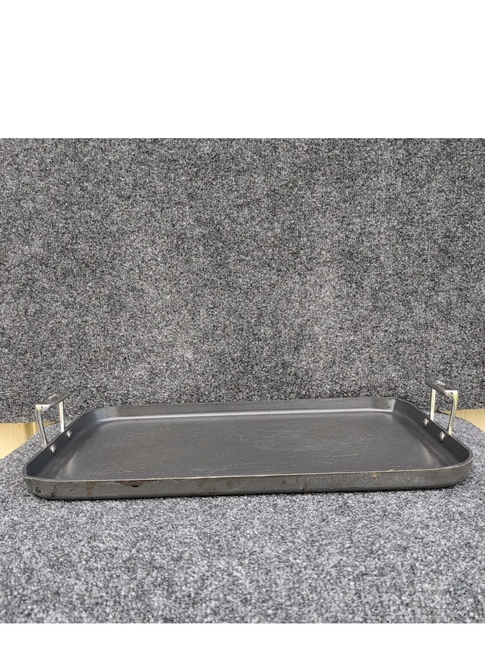 All Clad Ha1 Non Stick Hard Anodized Double Burner Flat Griddle 13