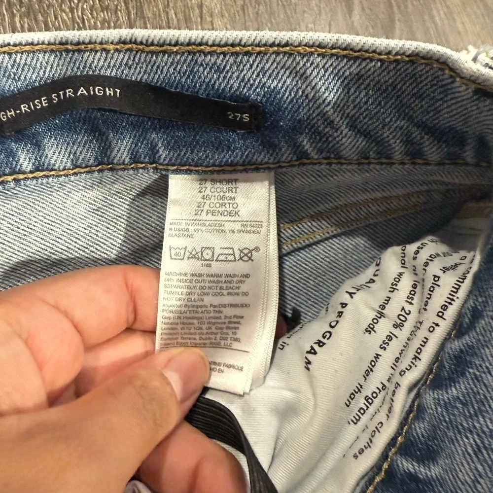 Banana Republic straight blue