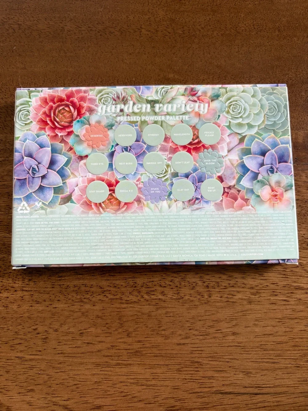 Colourpop Garden Variety Palette