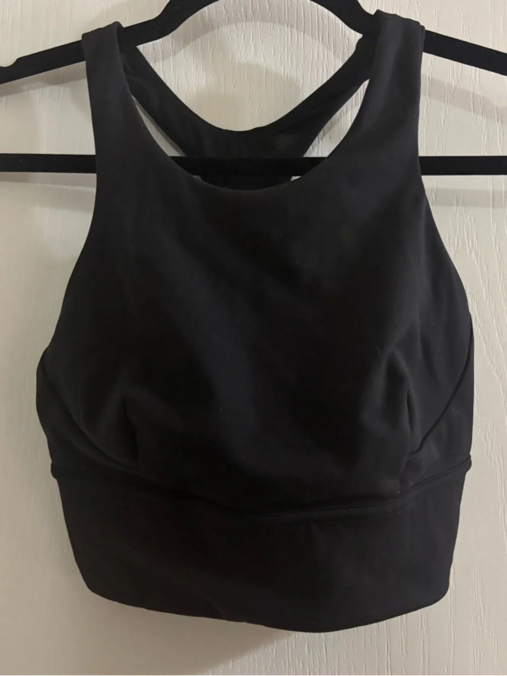 lululemon athletica Black High Neck Sports Bra