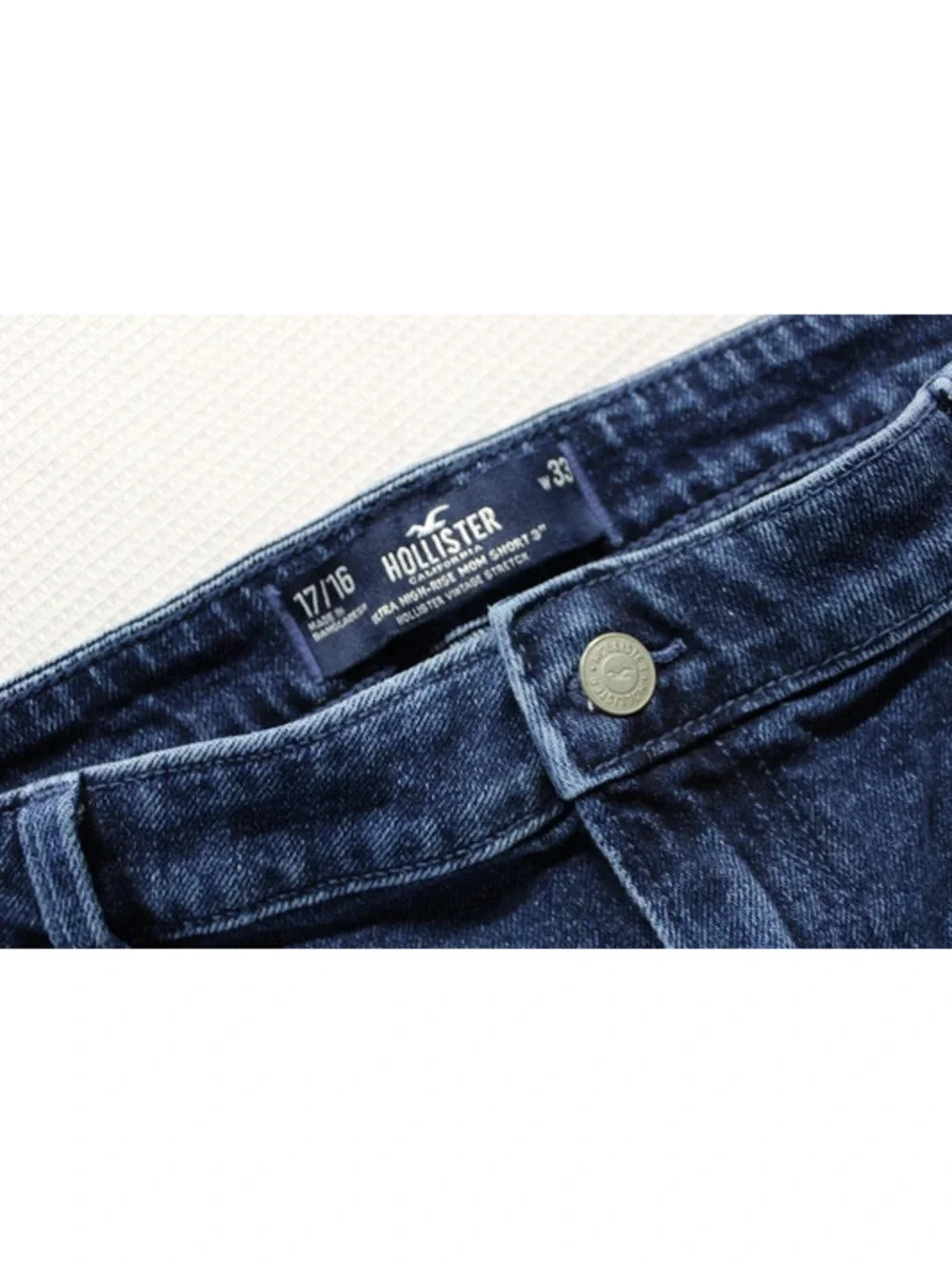 Hollister Cargo Denim Shorts