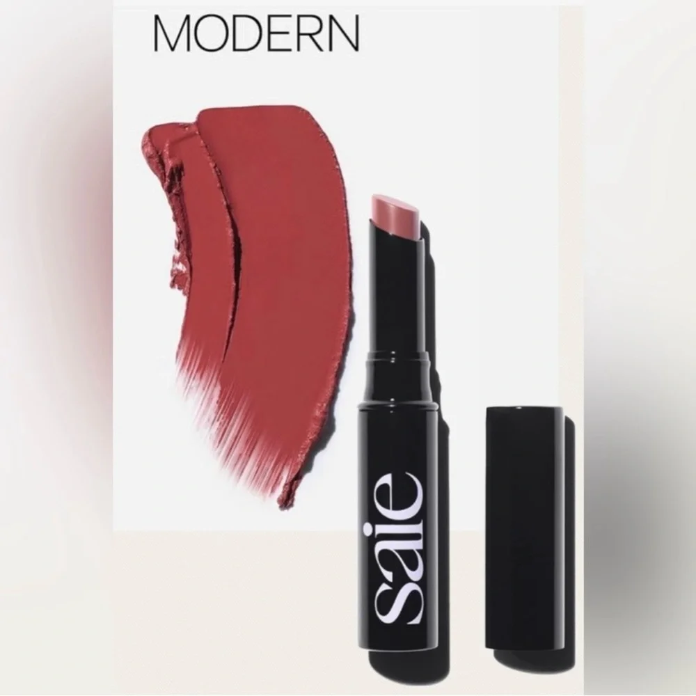 Saie Lip Blur Matte Blurring Lipstick modern June sale